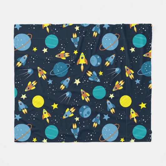 Farbenfrohe Raumgestaltung Fleecedecke (Vorderseite (Horizontal))