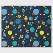 Farbenfrohe Raumgestaltung Geschenkpapier (Flach)