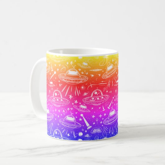 Farbenfrohe Raumgestaltung Kaffeetasse (Vorderseite Links)