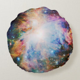 Farbenfrohe Raumkissen Rundes Kissen