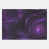 Farbenfrohe, rauschende Muster - Umschlagpapier Geschenkpapier Set (Vorderseite 3)