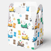 Farbenfrohe Recycelnd Garbage Trucks & Bins Geschenkschachtel (Geöffnet)