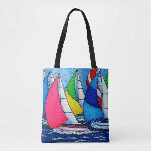 Farbenfrohe Regatta-Tasche von Lisa Lorenz Tasche (Vorderseite)