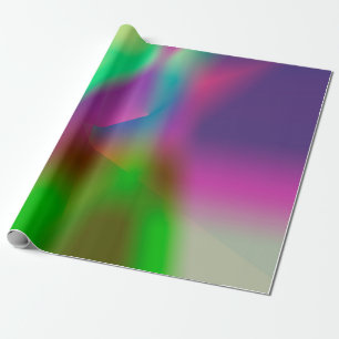 farbenfrohe Regenbogen-Abstract-Textur Geschenkpapier