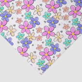 farbenfrohe Regenbogen-Blume Hummeln blühend Seidenpapier (Detail)