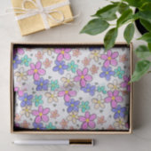 farbenfrohe Regenbogen-Blume Hummeln blühend Seidenpapier (Geschenk)