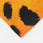 Farbenfrohe Regenbogen-Cheetah Nahtloses Muster Fleecedecke (Ecke)