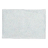 Farbenfrohe Regenbogen-gesprenkelte Punkte Kissenbezug (Rückseite)