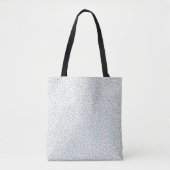 Farbenfrohe Regenbogen-gesprenkelte Punkte Tasche (Vorderseite)