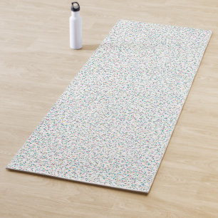 Farbenfrohe Regenbogen-gesprenkelte Punkte Yogamatte