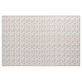 Farbenfrohe Regenbogen-Herzen wählen Hintergrundfa Stoff (Yard (91,4 cm))