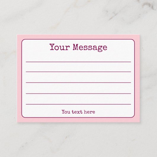 Farbenfrohe Regenbogen-Linde Vielen Dank Hinweis Visitenkarte (Rückseite)