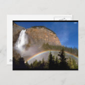 Farbenfrohe Regenbogen Naturpark California Postkarte (Vorne/Hinten)