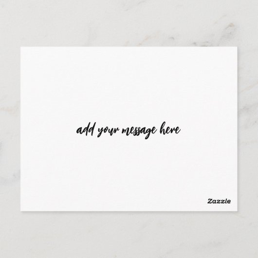 Farbenfrohe Regenbogen Random Act of Kindness Post Postkarte (Rückseite)