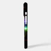 Farbenfrohe Regenbogen Sparkeln Sterne Fantasy Nig Case-Mate iPhone Hülle (Rückseite / Links)