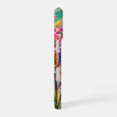 Farbenfrohe Regenbogen-Wildblumen Vögel Schmetterl iPhone 16 Hülle (Rechte Seite)