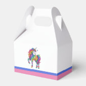 Farbenfrohe Regenbogen-Zauber Geschenkschachtel (Vorderseite)