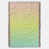 Farbenfrohe Regenbogenblasen Decke (Vorderseite Vertikal)