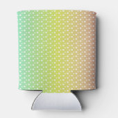 Farbenfrohe Regenbogenblasen Dosenkühler (Rückseite)