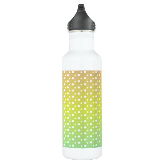 Farbenfrohe Regenbogenblasen Edelstahlflasche (Rechts)