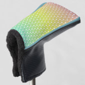 Farbenfrohe Regenbogenblasen Golf Headcover (3/4 Vorderseite)