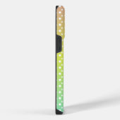 Farbenfrohe Regenbogenblasen iPhone Hülle (Rechte Seite)