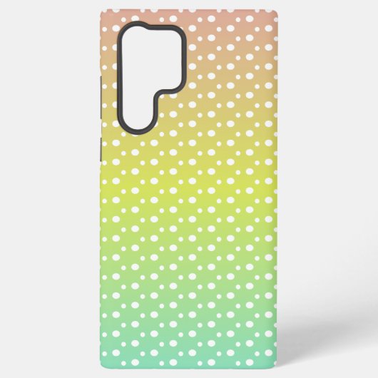 Farbenfrohe Regenbogenblasen Samsung Galaxy Hülle (Rückseite)