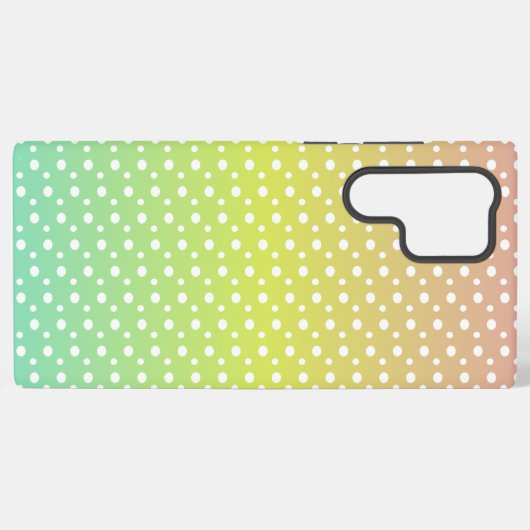 Farbenfrohe Regenbogenblasen Samsung Galaxy Hülle (Rückseite (Horizontal))