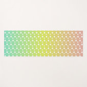 Farbenfrohe Regenbogenblasen Yogamatte (Vorderseite (Horizontal))