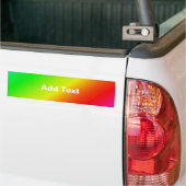 Farbenfrohe Regenbogenblende Diagonal Autoaufkleber (Auf Lkw)