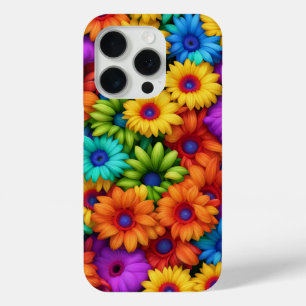 Farbenfrohe Regenbogenblume #22 - iPhone 15 Pro Hü Case-Mate iPhone Hülle