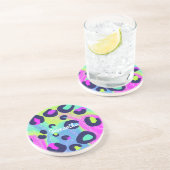 Farbenfrohe Regenbogendrucke Getränkeuntersetzer (Seite)