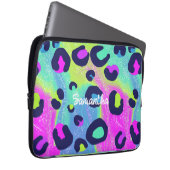 Farbenfrohe Regenbogendrucke Laptopschutzhülle (Vorne Rechts)