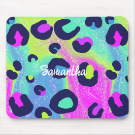 Farbenfrohe Regenbogendrucke Mousepad