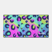 Farbenfrohe Regenbogendrucke Schreibtischunterlage (Vorderseite)