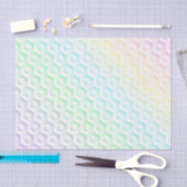 Farbenfrohe Regenbogenfarben in Pastellfarben Seidenpapier (Handwerk)