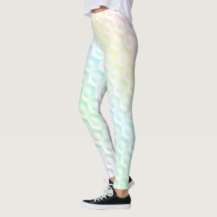Farbenfrohe Regenbogenfarben Leggings