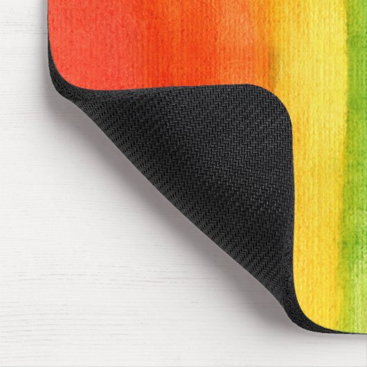 Farbenfrohe Regenbogenfarben Moderne Mousepad (Ecke)