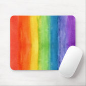 Farbenfrohe Regenbogenfarben Moderne Mousepad (Mit Mouse)