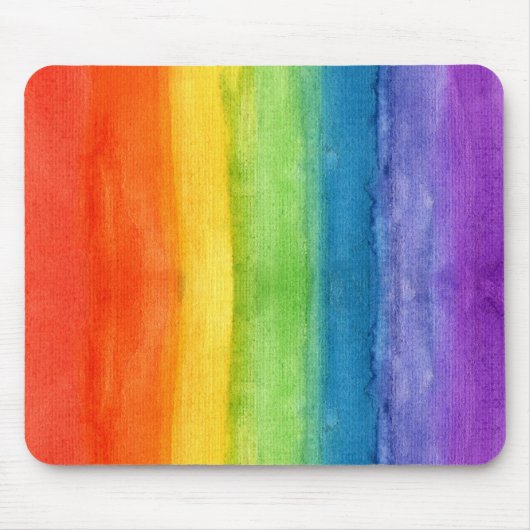 Farbenfrohe Regenbogenfarben Moderne Mousepad (Vorne)