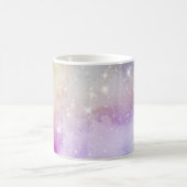 Farbenfrohe Regenbogengalaxie-Muster Kaffeetasse (Mittel)
