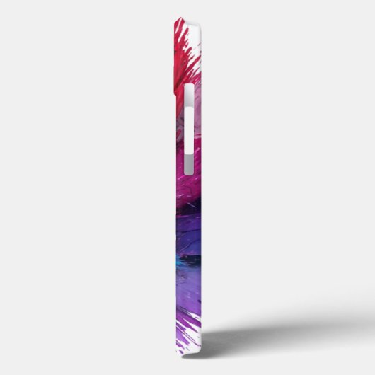 Farbenfrohe Regenbogenhaut Case-Mate iPhone Hülle (Rückseite / Links)