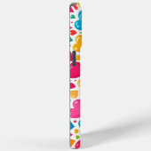 Farbenfrohe Regenbogenherzen Valentines Case-Mate iPhone Hülle (Rückseite / Rechts)