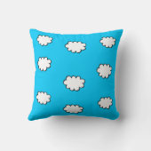 Farbenfrohe Regenbogenillustrierung Personalisiert Kissen (Rückseite)