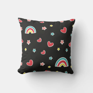 Farbenfrohe Regenbogenkissen - Helle und fröhliche Kissen