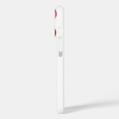 Farbenfrohe Regenbogenkreise Kunst Aquarell Case-Mate iPhone Hülle (Rückseite / Links)