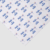 Farbenfrohe Regenbogenleuchter machen einen Wunsch Seidenpapier (Detail)