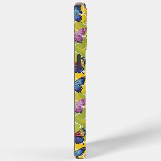 Farbenfrohe Regenbogenschmetterlinge Digital Gemus Case-Mate iPhone Hülle (Rückseite / Rechts)