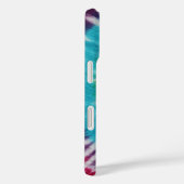 Farbenfrohe Regenbogenspirale Gefärbte Krawatte Case-Mate iPhone Hülle (Rückseite / Rechts)