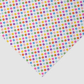 Farbenfrohe Regenbogenspitze Gemustert Seidenpapier (Ausschnitt)